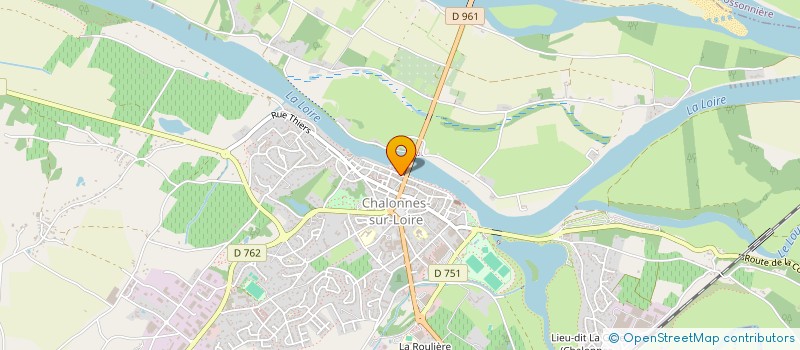 localisation de l'entreprise LBC  CHALONNES-SUR-LOIRE