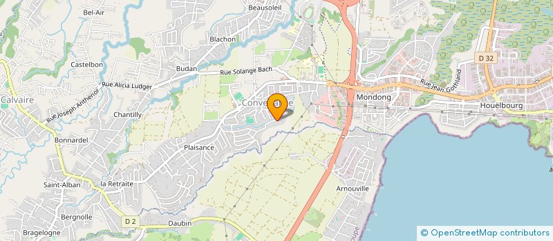 localisation de l'entreprise LBC  BAIE-MAHAULT