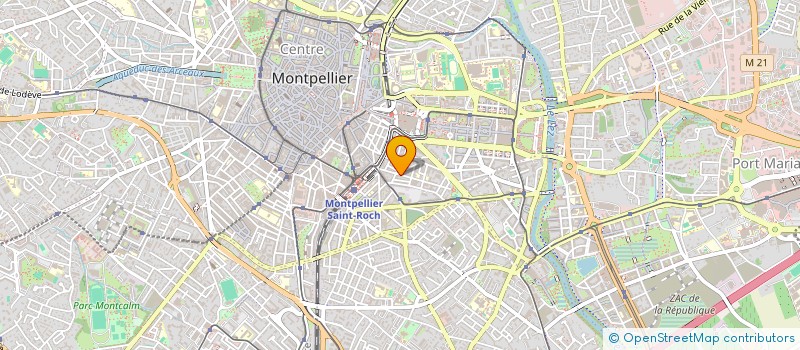 localisation de l'entreprise LBC INVEST à MONTPELLIER