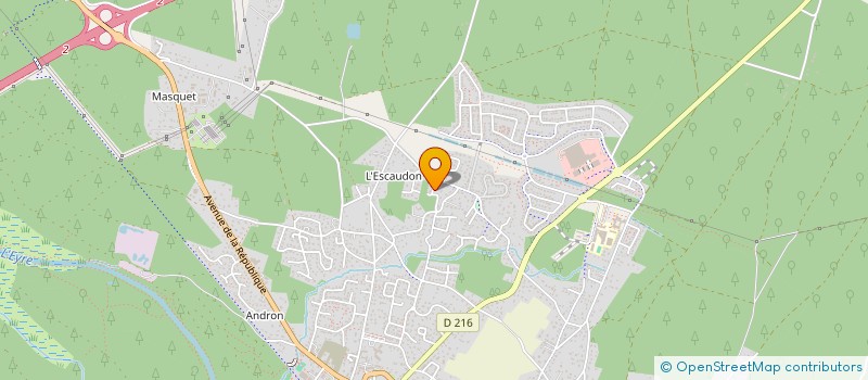 localisation de l'entreprise LBC INVEST  BIGANOS