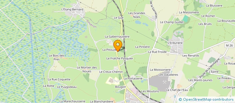 localisation de l'entreprise LBC INVESTMENT à COUERON