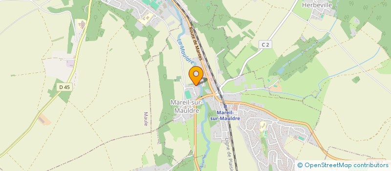 localisation de l'entreprise LBC LOGISTIQUE  MAREIL-SUR-MAULDRE