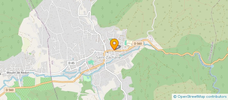 localisation de l'entreprise LBC TAXIS  SAINT-ZACHARIE