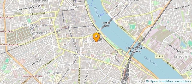 localisation de l'entreprise LBCB  BORDEAUX