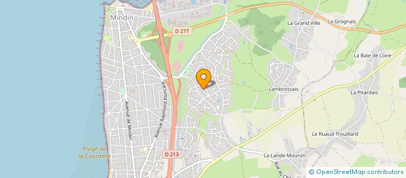 localisation de l'entreprise LBCF à SAINT-BREVIN-LES-PINS