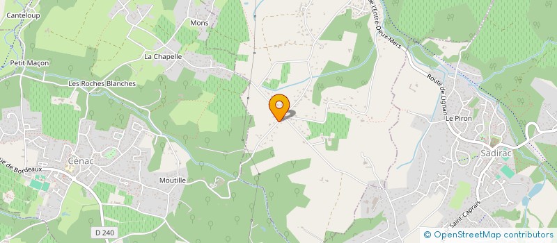 localisation de l'entreprise LBCL  LIGNAN-DE-BORDEAUX