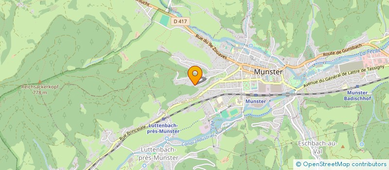 localisation de l'entreprise LBCO  MUNSTER