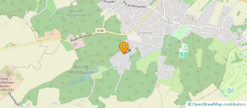 localisation de l'entreprise LBCO GROUP à ORGEVAL