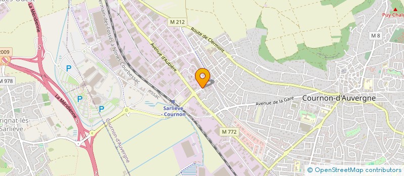 localisation de l'entreprise LBCONNECTION  COURNON-D'AUVERGNE