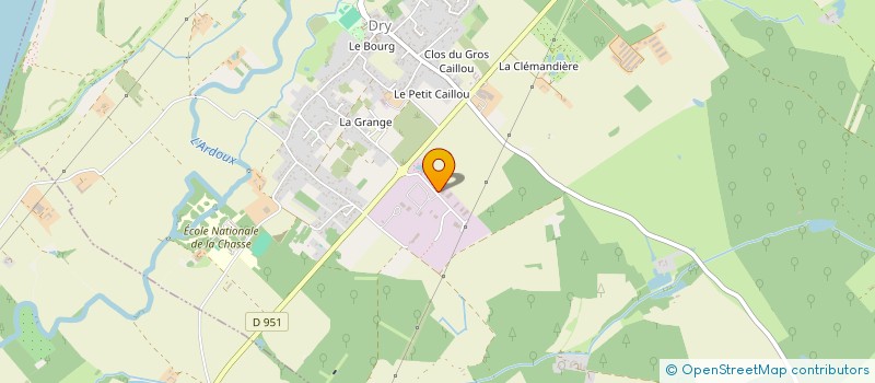 localisation de l'entreprise LBCR à DRY