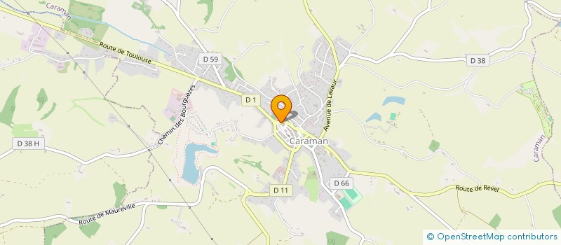 localisation de l'entreprise LBD 31460 à CARAMAN