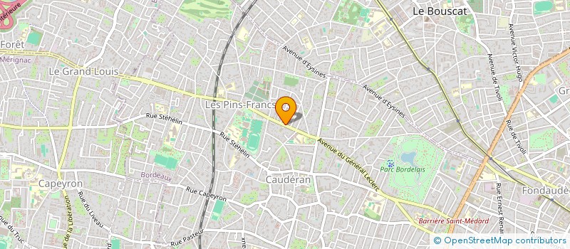 localisation de l'entreprise LBD  BORDEAUX