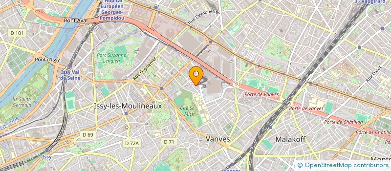 localisation de l'entreprise LBDA LA BOITE D ASSEMBLAGE  VANVES