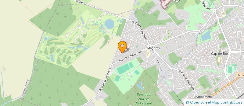 localisation de l'entreprise LBDF  PESSAC