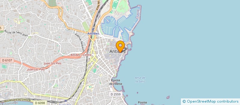 localisation de l'entreprise LBDG à ANTIBES