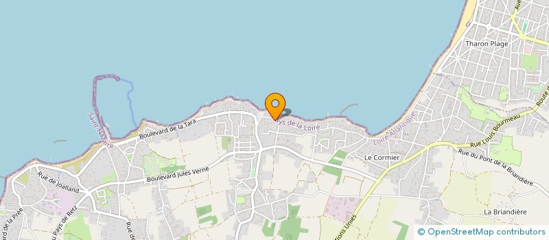 localisation de l'entreprise LBDH à LA PLAINE-SUR-MER
