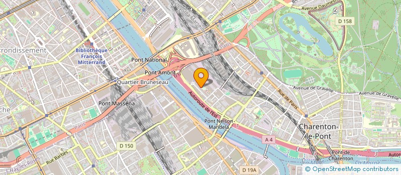 localisation de l'entreprise LBDL  CHARENTON-LE-PONT