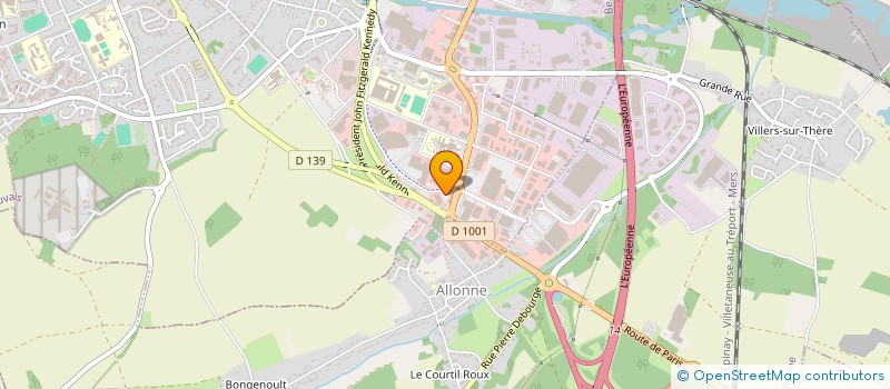localisation de l'entreprise LBDM à BEAUVAIS
