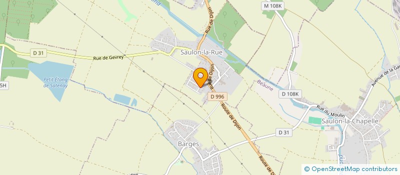 localisation de l'entreprise LBDMS  SAULON-LA-RUE