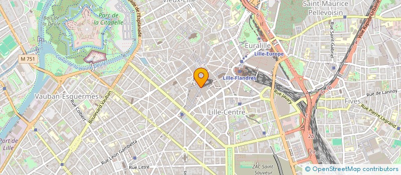 localisation de l'entreprise LBDP LILLE BETHUNE à LILLE