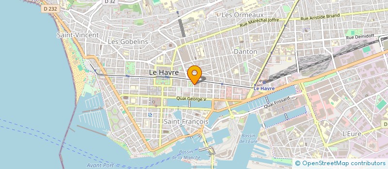 localisation de l'entreprise LBDR à LE HAVRE