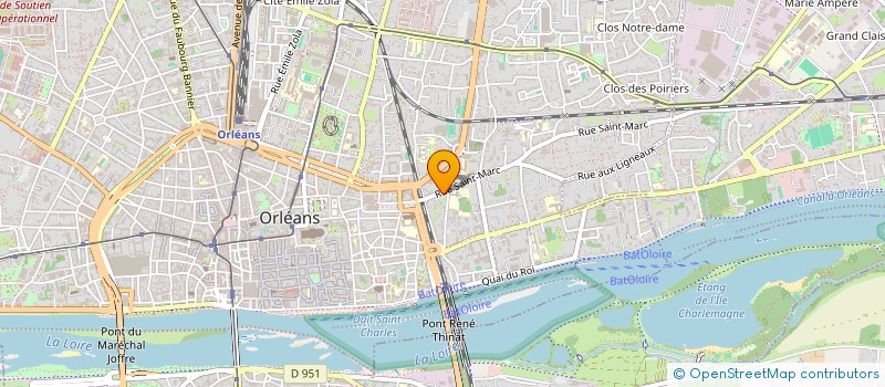 localisation de l'entreprise LBDV à ORLEANS