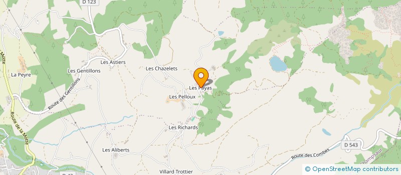 localisation de l'entreprise LBE CHEVILLE SALONOISE à SAINT-BONNET-EN-CHAMPSAUR