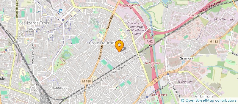 localisation de l'entreprise LBE DEVELOPPEMENT  TOULOUSE