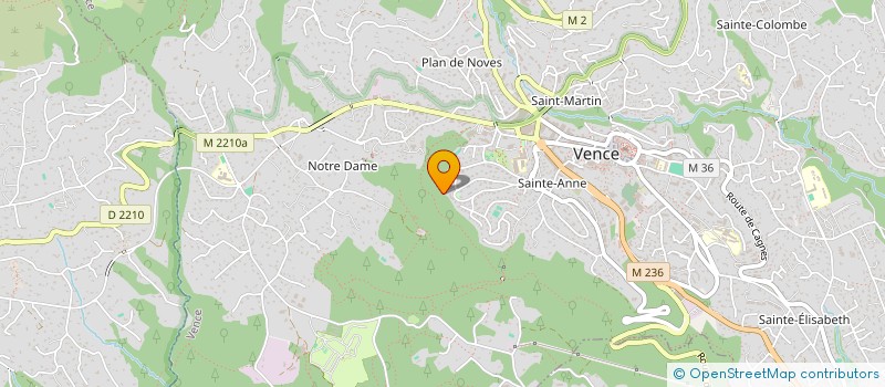 localisation de l'entreprise LBE LES BONS ELECS à VENCE