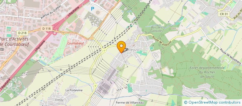 localisation de l'entreprise LBE RENOV à VILLEJUST