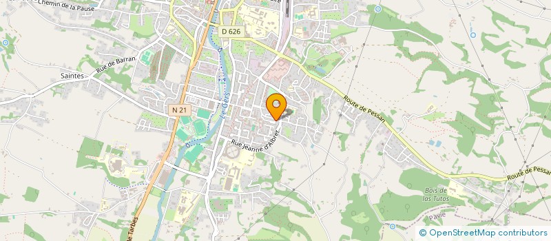 localisation de l'entreprise LBEDIS  AUCH