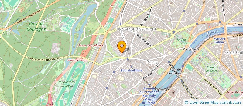 localisation de l'entreprise LBEM (LIZ BOUSSER EDITIONS MUSICALES  PARIS