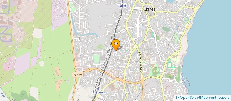 localisation de l'entreprise LBF INVEST  ISTRES