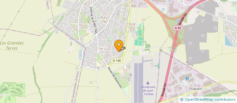 localisation de l'entreprise LBFRANCE à CORBAS