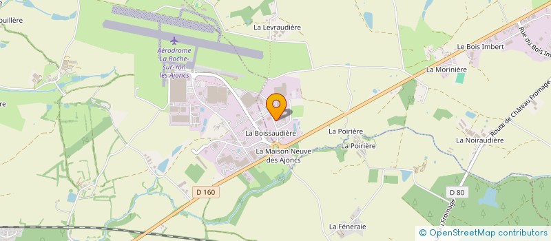 localisation de l'entreprise LBFT IMMO à LA FERRIERE