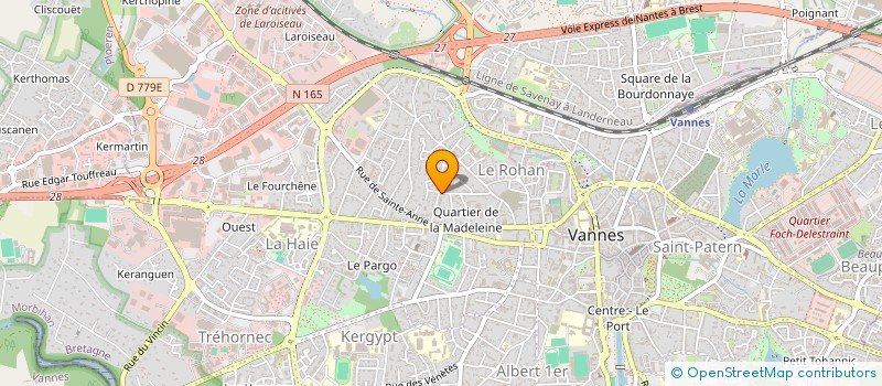 localisation de l'entreprise LBG à VANNES