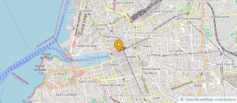 localisation de l'entreprise LBG à MARSEILLE