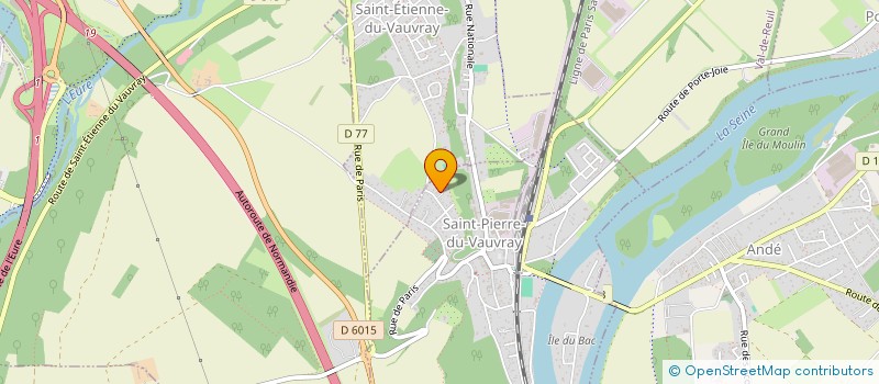 localisation de l'entreprise LBG HOLDING  SAINT-PIERRE-DU-VAUVRAY