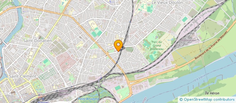localisation de l'entreprise LBG INFORMATIQUE  NANTES