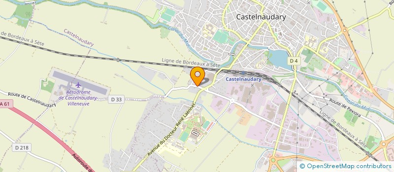 localisation de l'entreprise LBG MAINTENANCE à CASTELNAUDARY