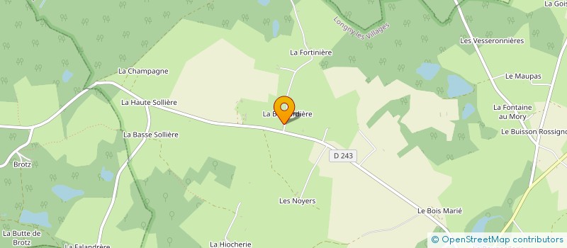 localisation de l'entreprise LBG RENOV à LONGNY LES VILLAGES