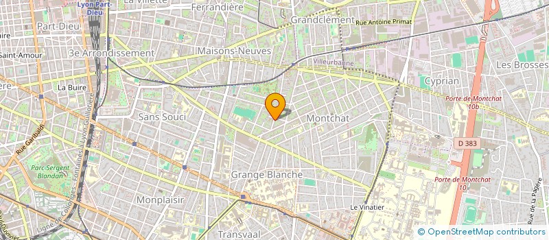 localisation de l'entreprise LBG+T à LYON