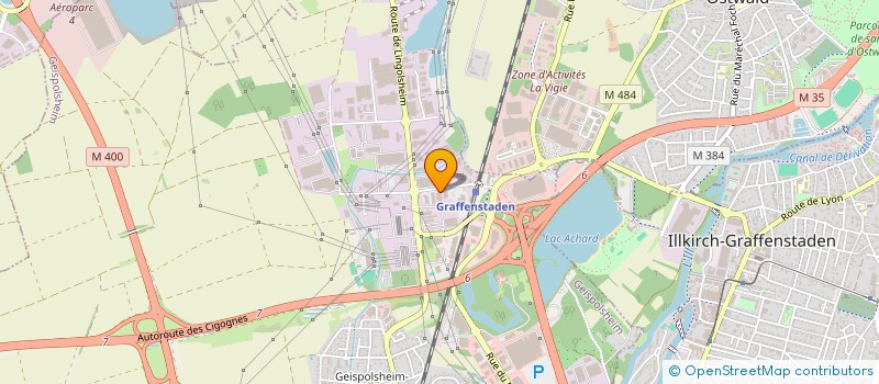 localisation de l'entreprise LBGC  GEISPOLSHEIM