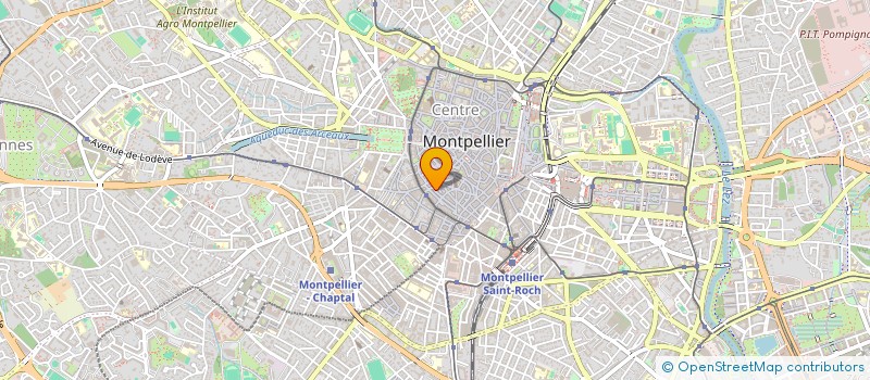 localisation de l'entreprise LBGDT à MONTPELLIER