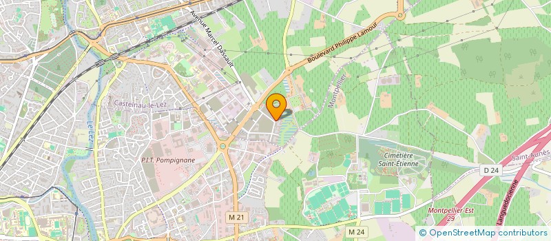 localisation de l'entreprise LBGJ HOLDING à CASTELNAU-LE-LEZ
