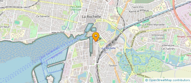 localisation de l'entreprise LBH à LA ROCHELLE