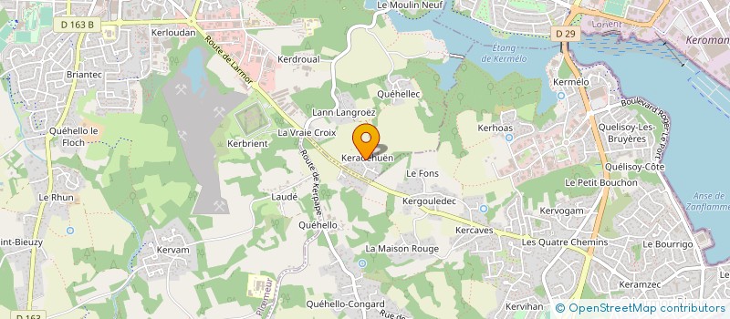 localisation de l'entreprise LBH SARL  LORIENT