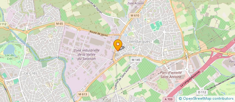 localisation de l'entreprise LBJ à VENDARGUES