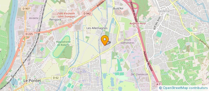 localisation de l'entreprise LBJ INVESTISSEMENTS  VEDENE