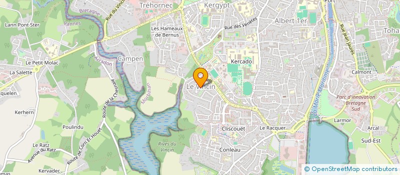 localisation de l'entreprise LBJ LOULOU  VANNES